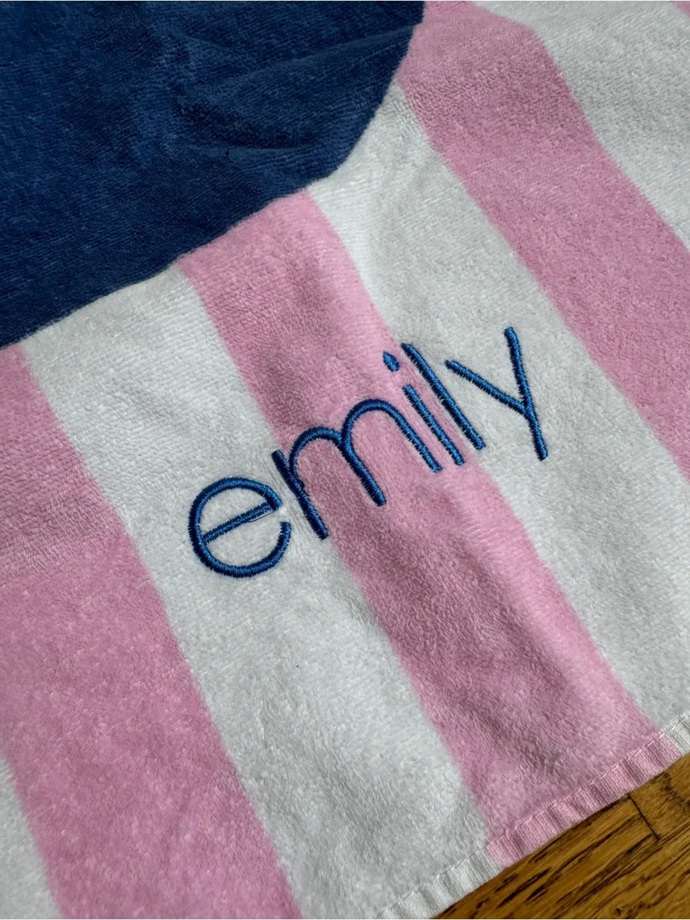Pottery Barn Toddler Hooded Towel - Whale - Emily